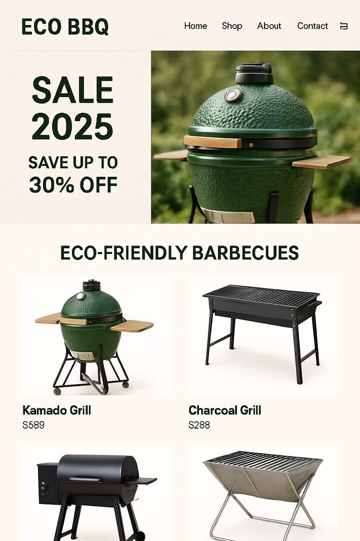 découvrez notre guide pour dénicher les meilleurs barbecues écologiques en promotion en 2025. profitez d'offres exceptionnelles tout en respectant l'environnement, avec des choix variés qui allient performance et durabilité. ne manquez pas les astuces pour faire le meilleur choix!