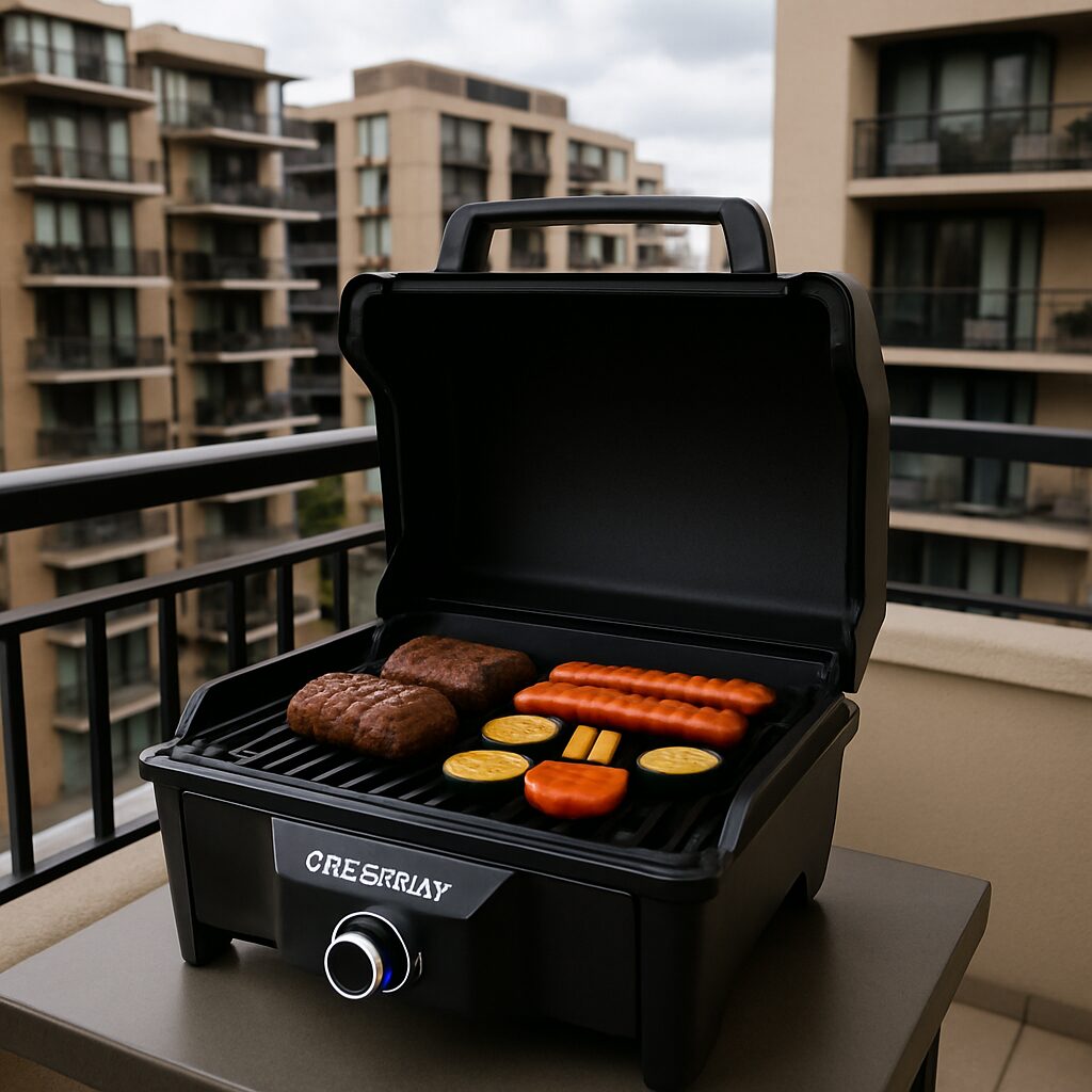 découvrez le barbecue électrique crossray, la solution idéale pour des grillades savoureuses dans les espaces urbains. compact et performant, il s'adapte parfaitement à votre balcon ou terrasse, tout en offrant une expérience de cuisson inégalée. profitez de vos repas en plein air, sans compromis sur le goût!