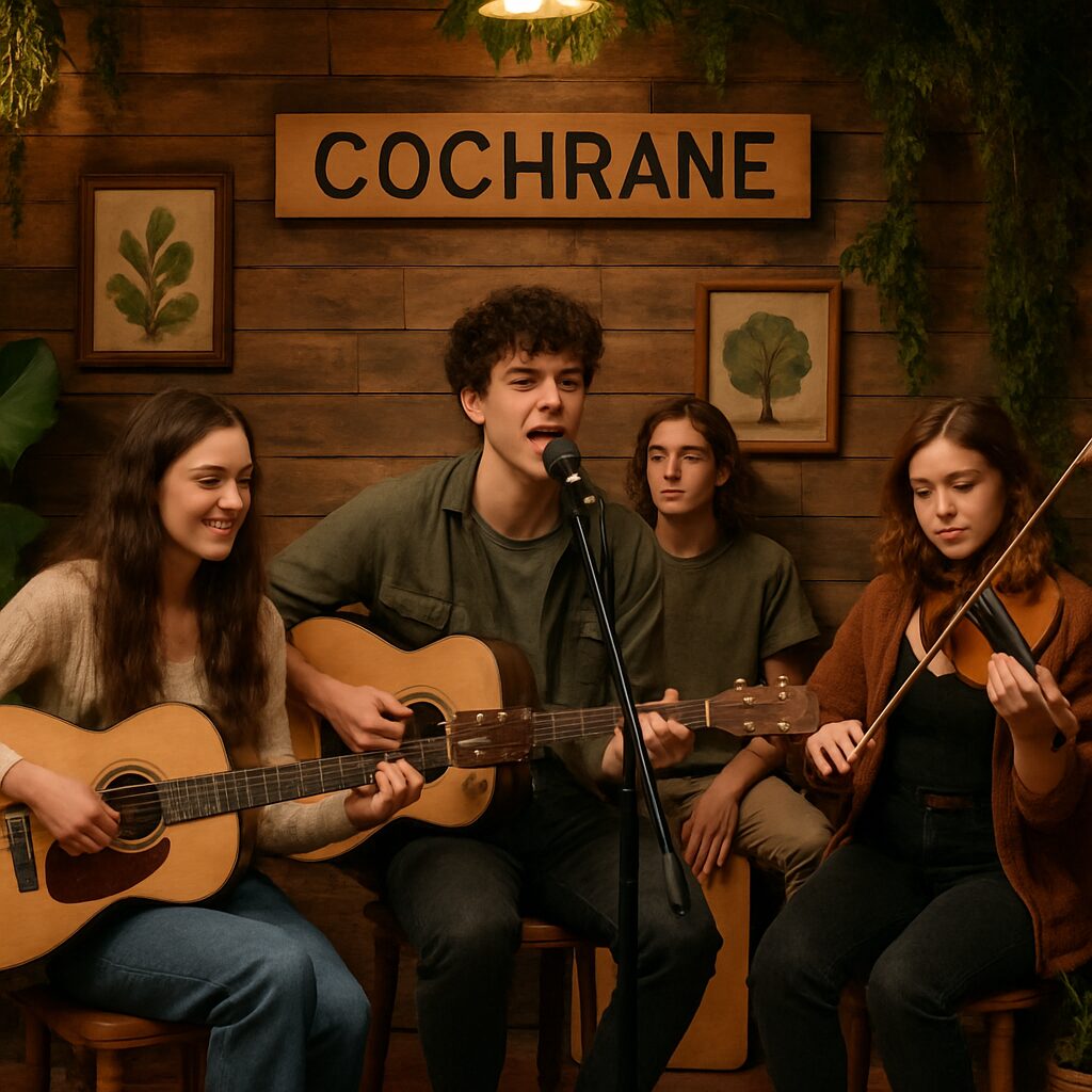 découvrez la magie de la jeunesse lors de la soirée mic acoustique de l'institut écologique de cochrane, un événement unique où les talents émergents se produisent dans une ambiance conviviale et engagée pour la préservation de l'environnement.