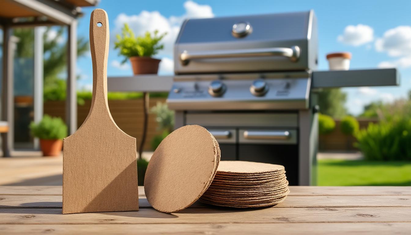 découvrez le scrappy scraper, le grattoir de barbecue écologique et jetable, parfait pour nettoyer vos grilles facilement. un accessoire original et pratique, idéal à glisser dans les bas de noël de vos proches !
