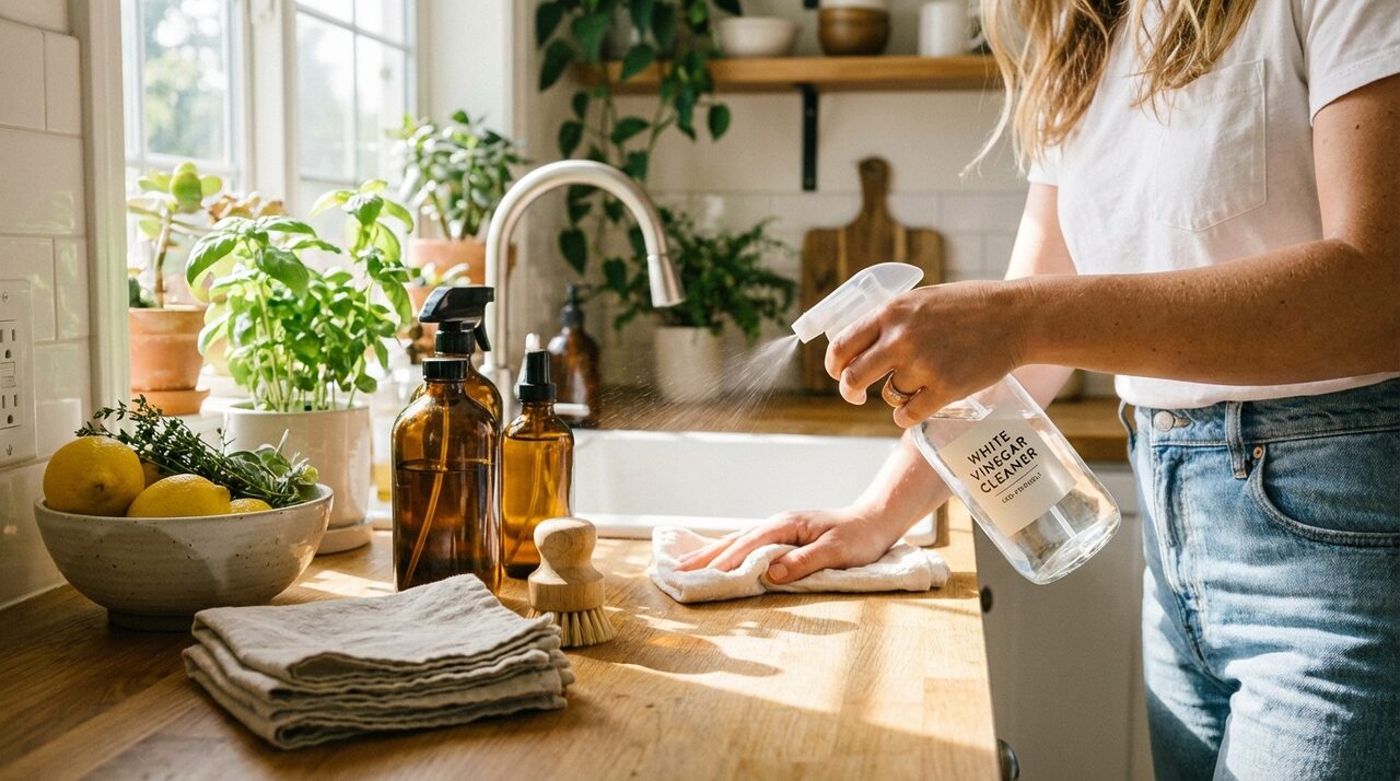 découvrez comment nettoyer efficacement des objets du quotidien avec du vinaigre, un ingrédient naturel que vous ne soupçonniez pas capable de tout désinfecter.