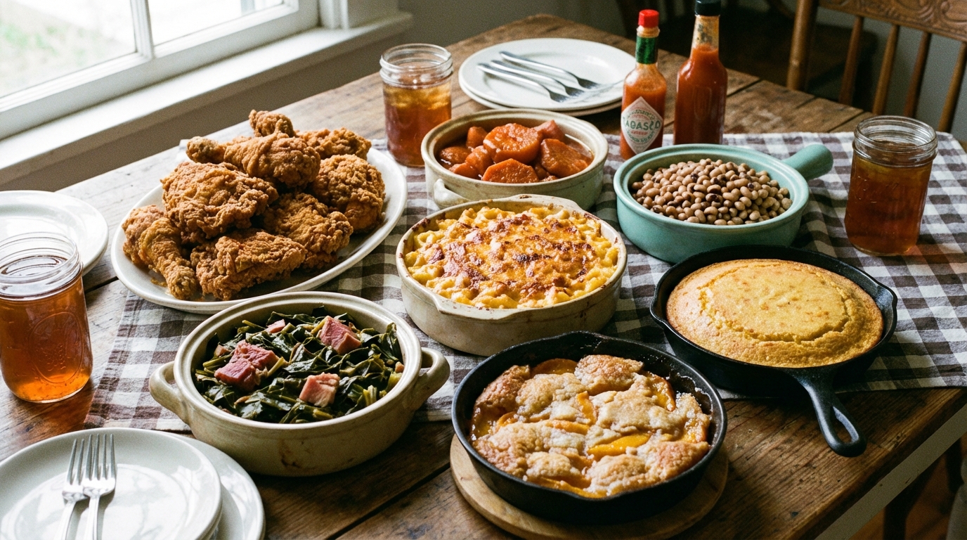 découvrez les plats emblématiques de la soul food à travers les souvenirs des experts, une cuisine riche en histoire aujourd'hui presque oubliée.